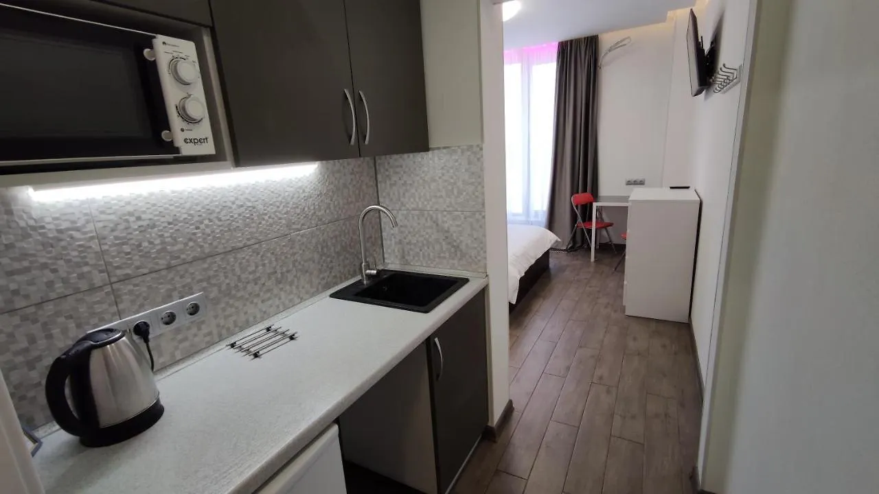 Rybalsky Studio Apartment Podil - Dnipro View Киев